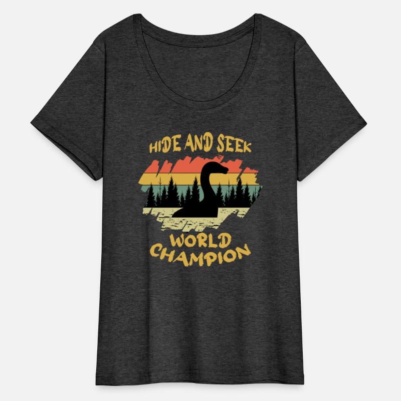 Hide Seek Champion Nessie Loch Ness Cryptid Retro