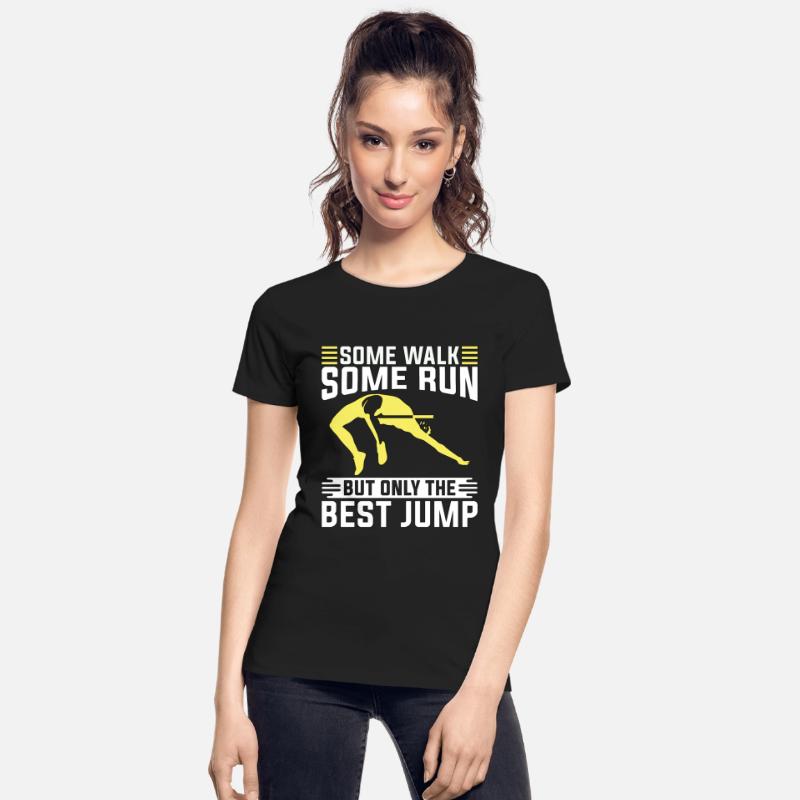 High Jump Some Walk Some Run But Athletics Running