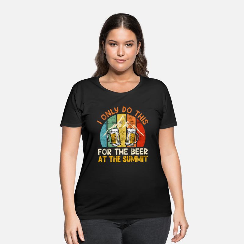 Hiker funny Beer fan Summit Beer Hiking lovers