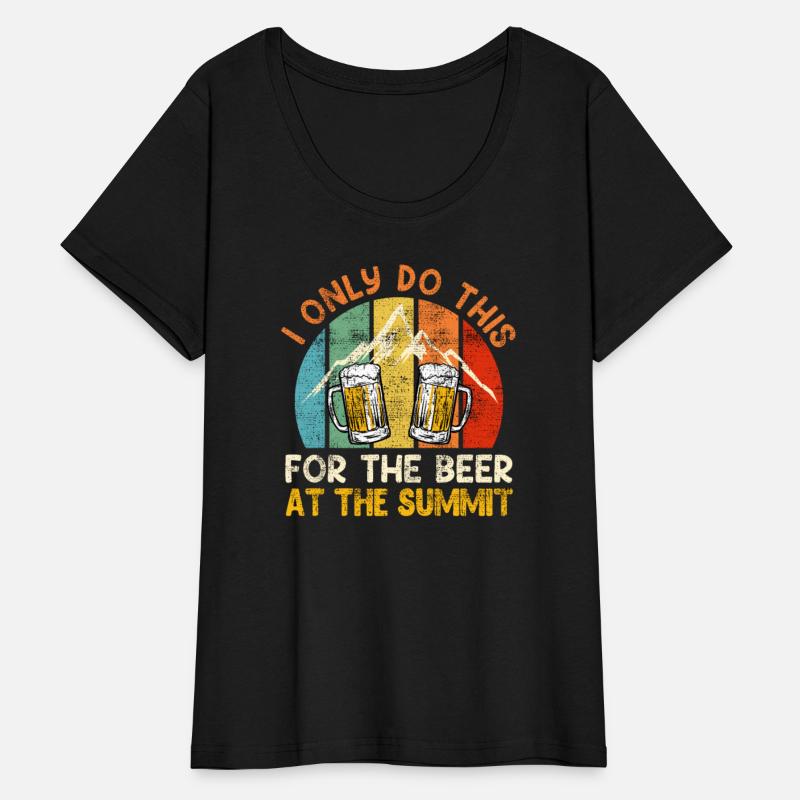 Hiker funny Beer fan Summit Beer Hiking lovers