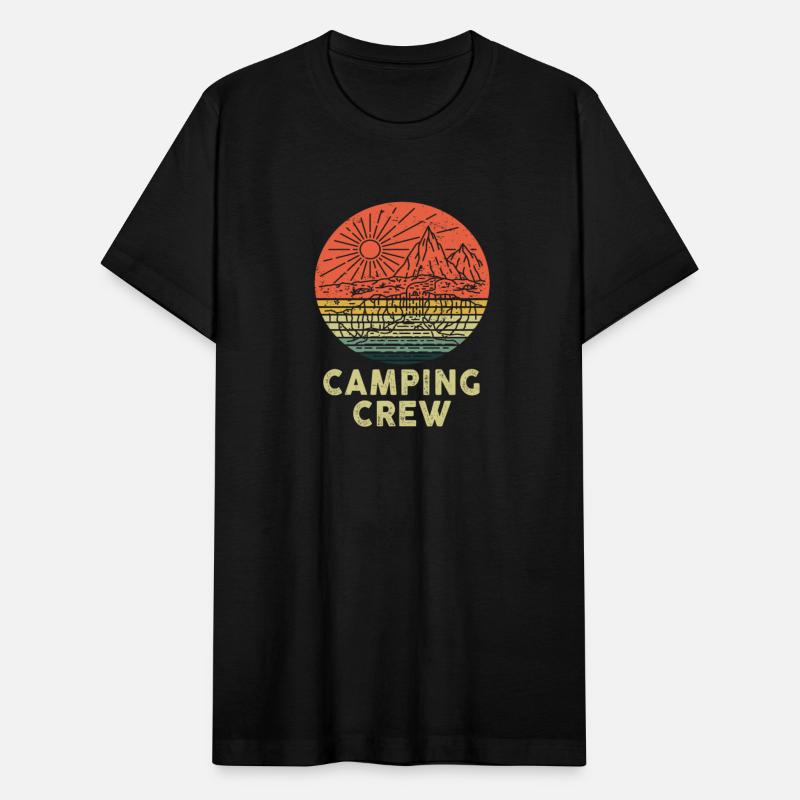Hiking Camp Matching Campfire Camping Crew