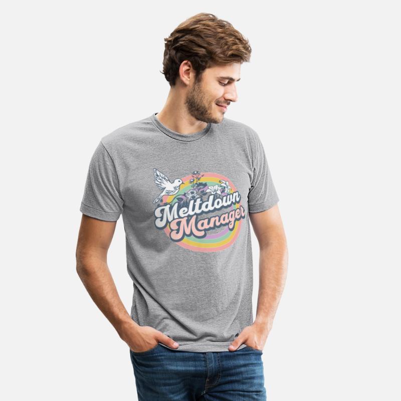Hippie Meltdown Manager Caregiver Tee