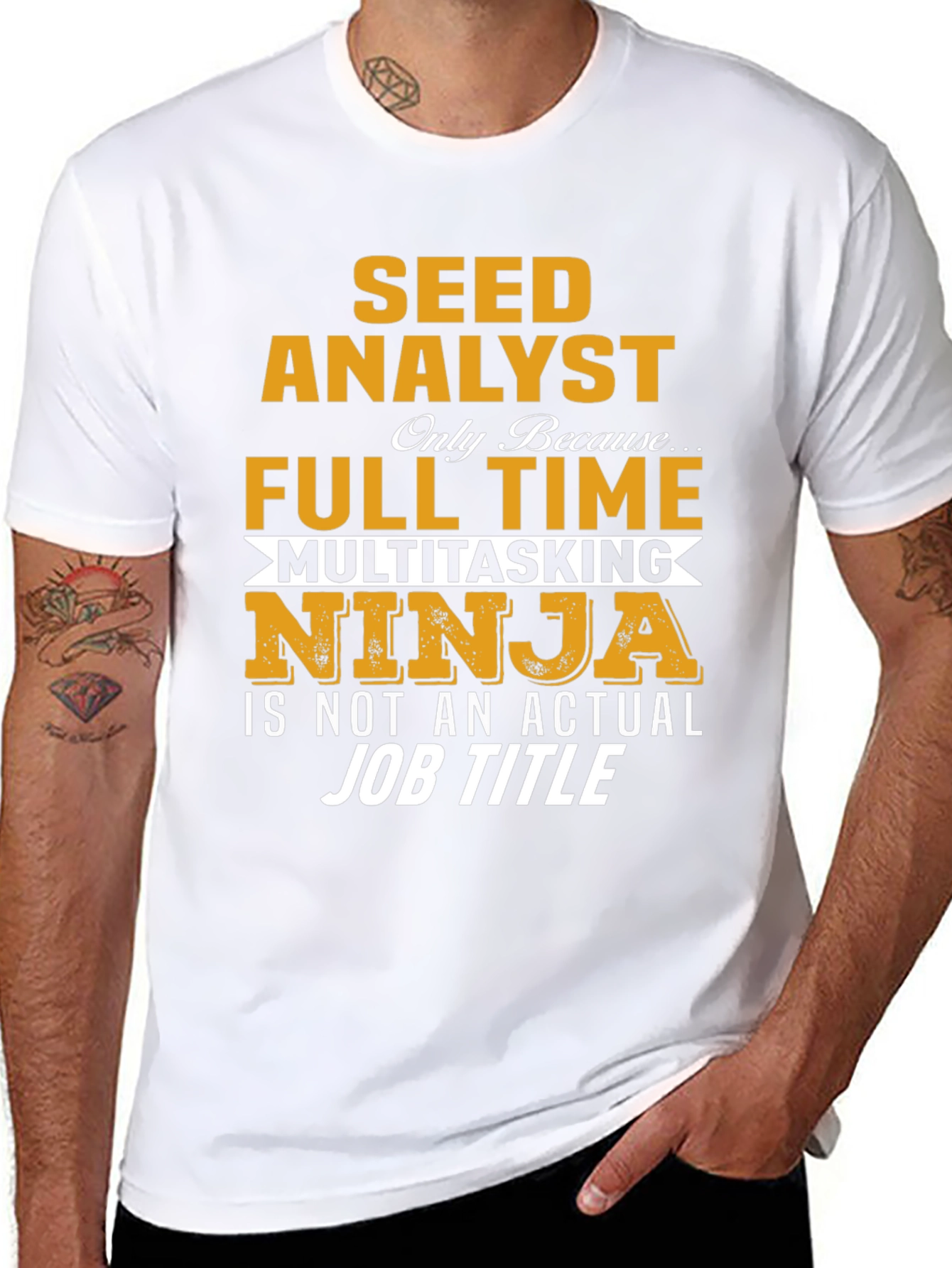 Seed Analyst Full Time Ninja T-Shirt