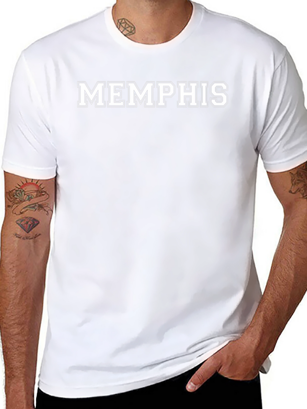 Memphis Graphic Print T-Shirt - Stylish & Comfortable