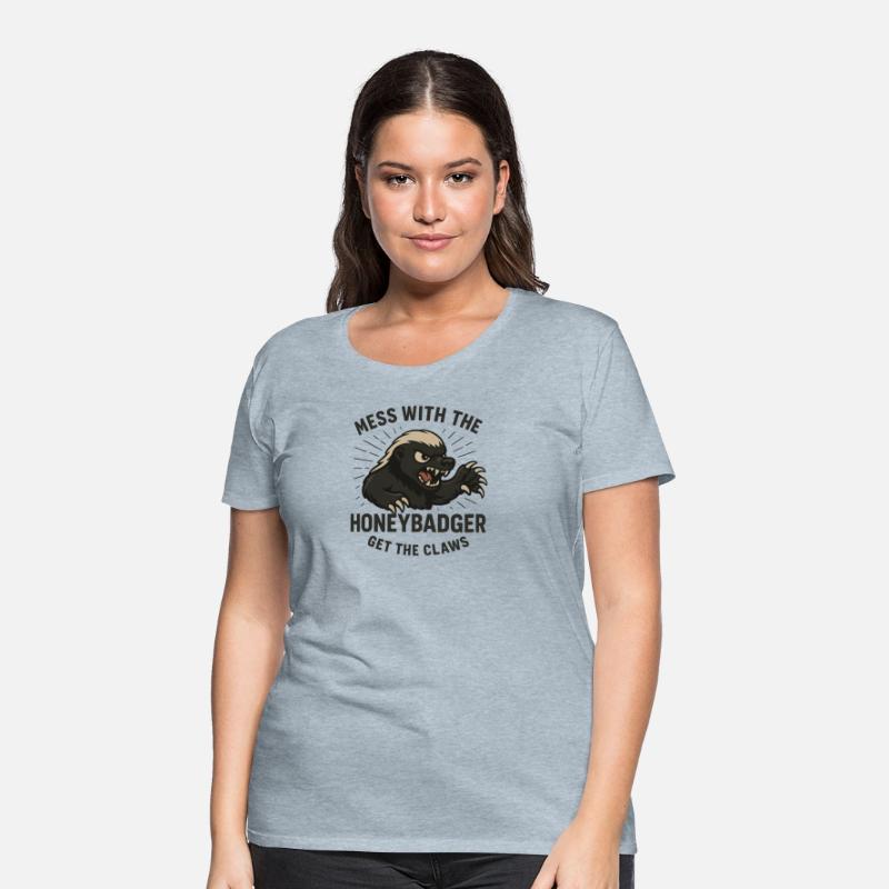 Honeybadger Claws Shirt – Mess with the Honeybadge