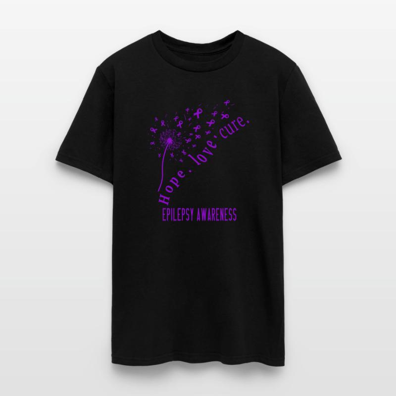 Hope Love Cure Epilepsy Awareness T