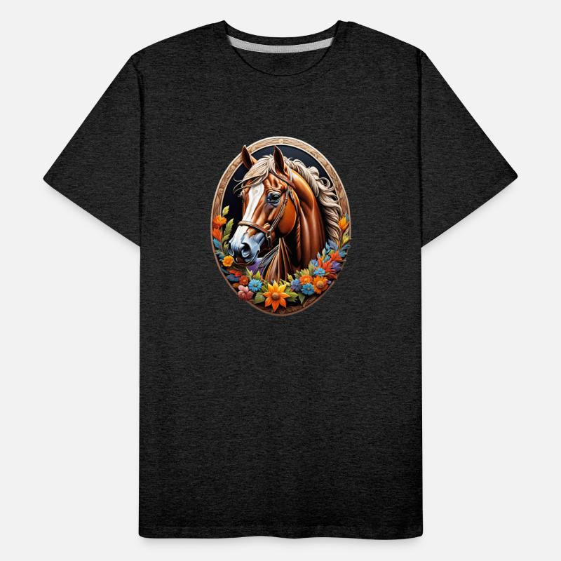 horse in a frame