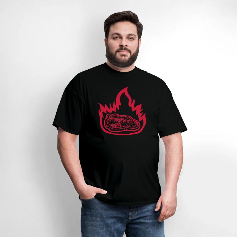 hot fire steak juicy