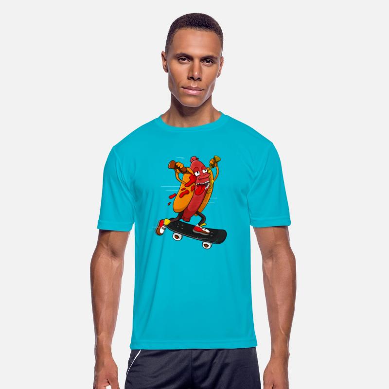 Hotdog Skater Funny Skating Bratwurst