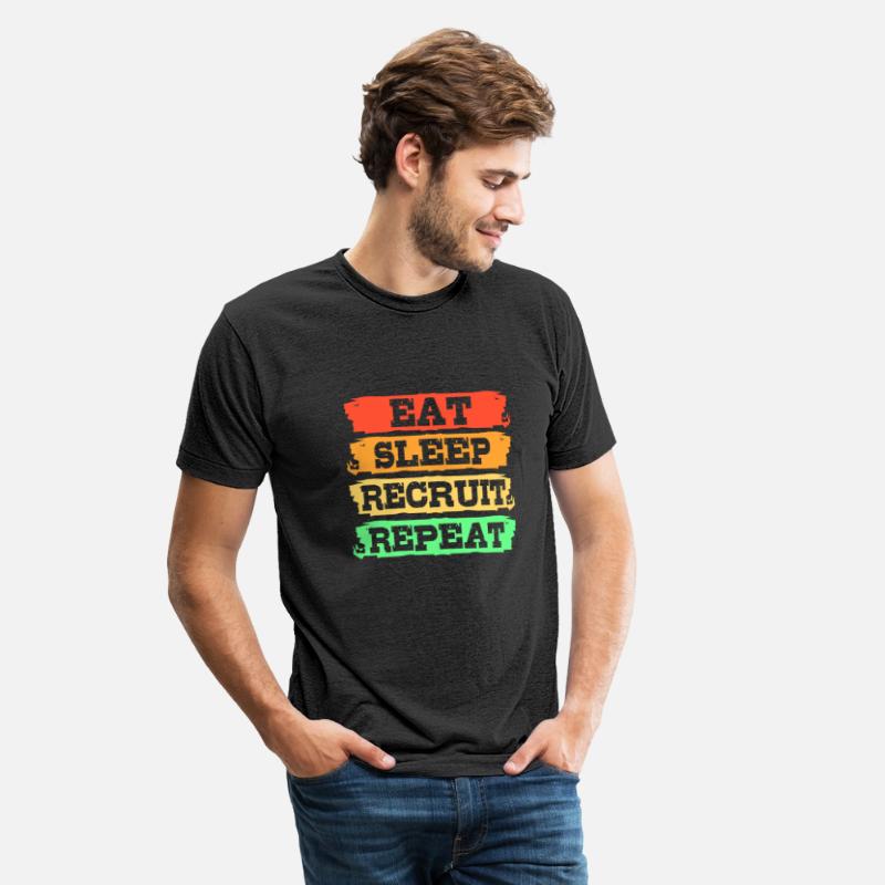 HR Manager Human Resource Eat Sleep Recruit Repeat