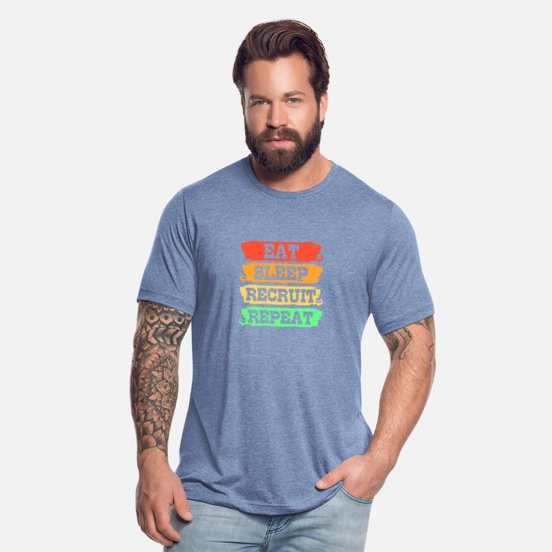 HR Manager Human Resource Eat Sleep Recruit Repeat