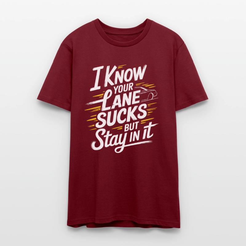 Humorous Driving Support Shirt