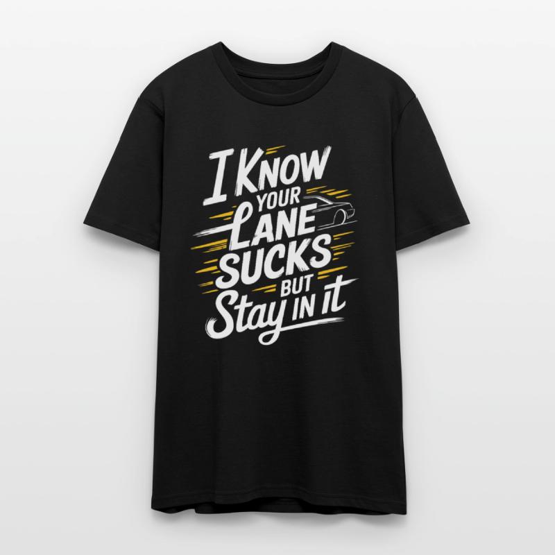 Humorous Driving Support Shirt