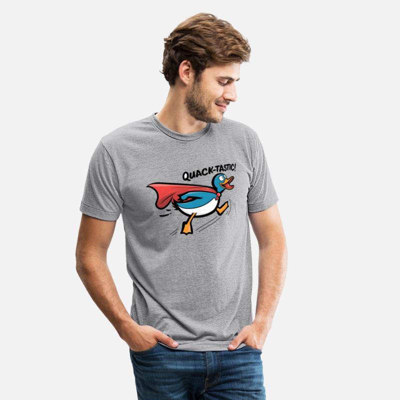 Humorous Duck Superhero Quack-tastic Art Print