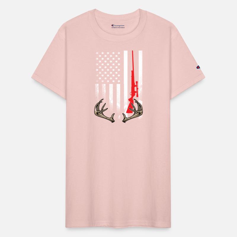 Hunter American Flag Hoodie USA Hunting Deer