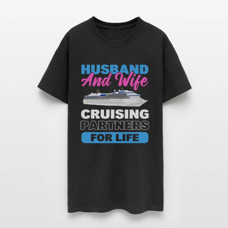 Husband And Wife Cruising Partners For Life Couple