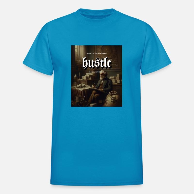 Hustle Wealthy Old Man on Classic Painting Men
