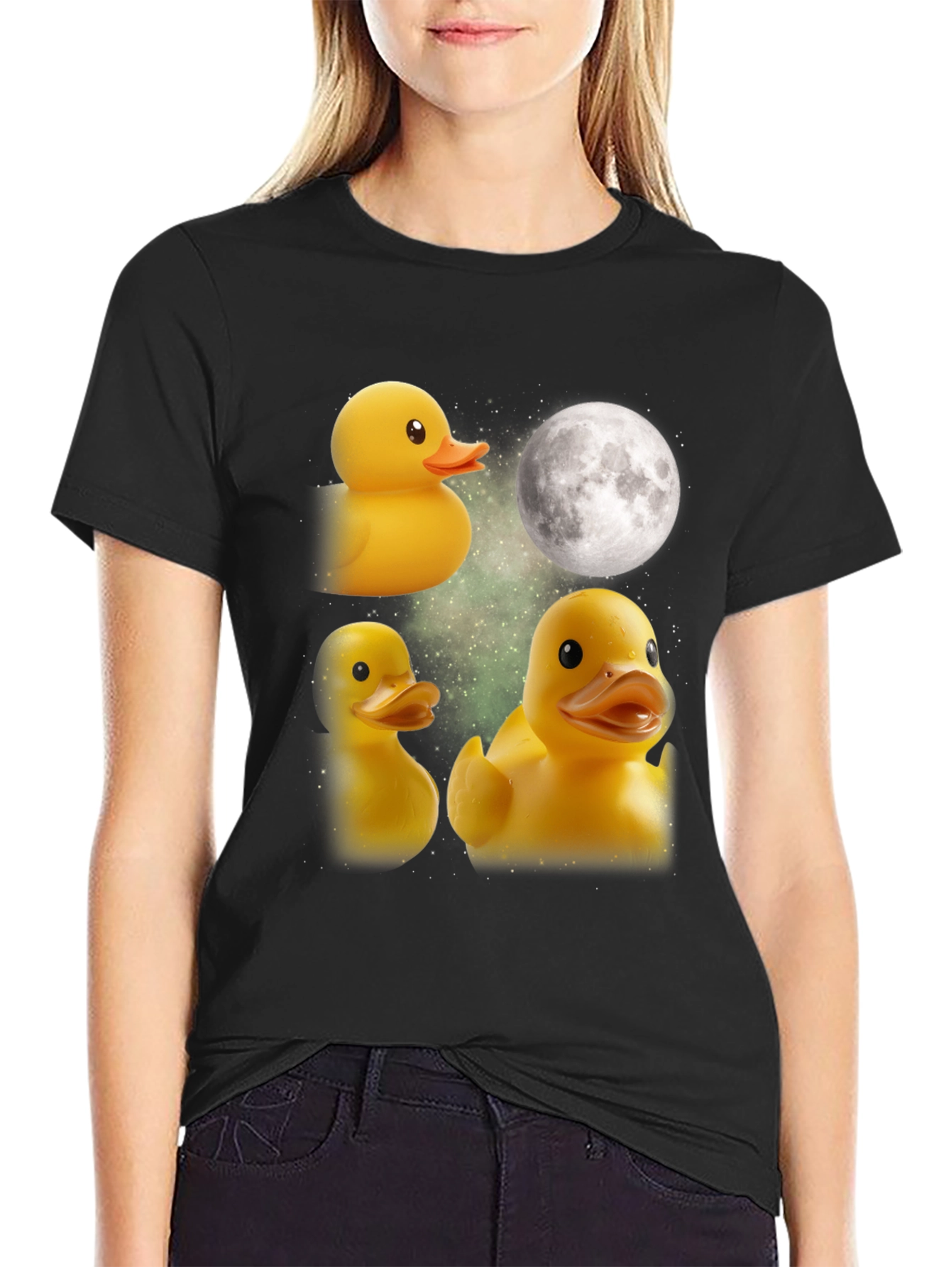 Rubber Duck Moon T-Shirt
