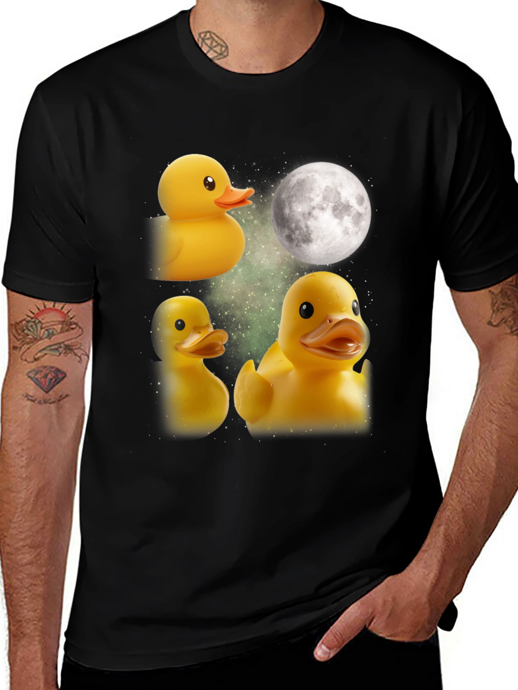 Rubber Duck Moon T-Shirt