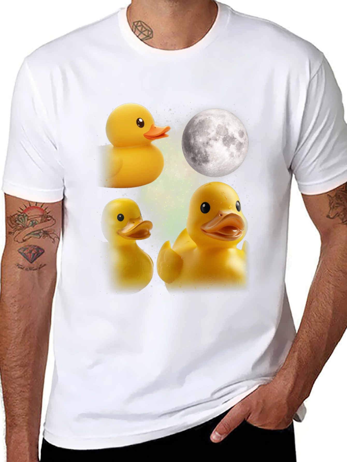Rubber Duck Moon T-Shirt