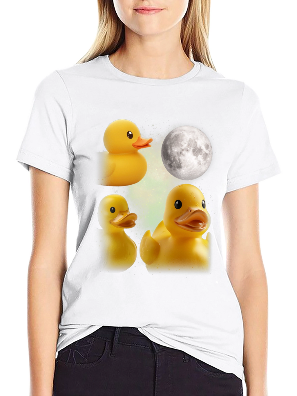 Rubber Duck Moon T-Shirt
