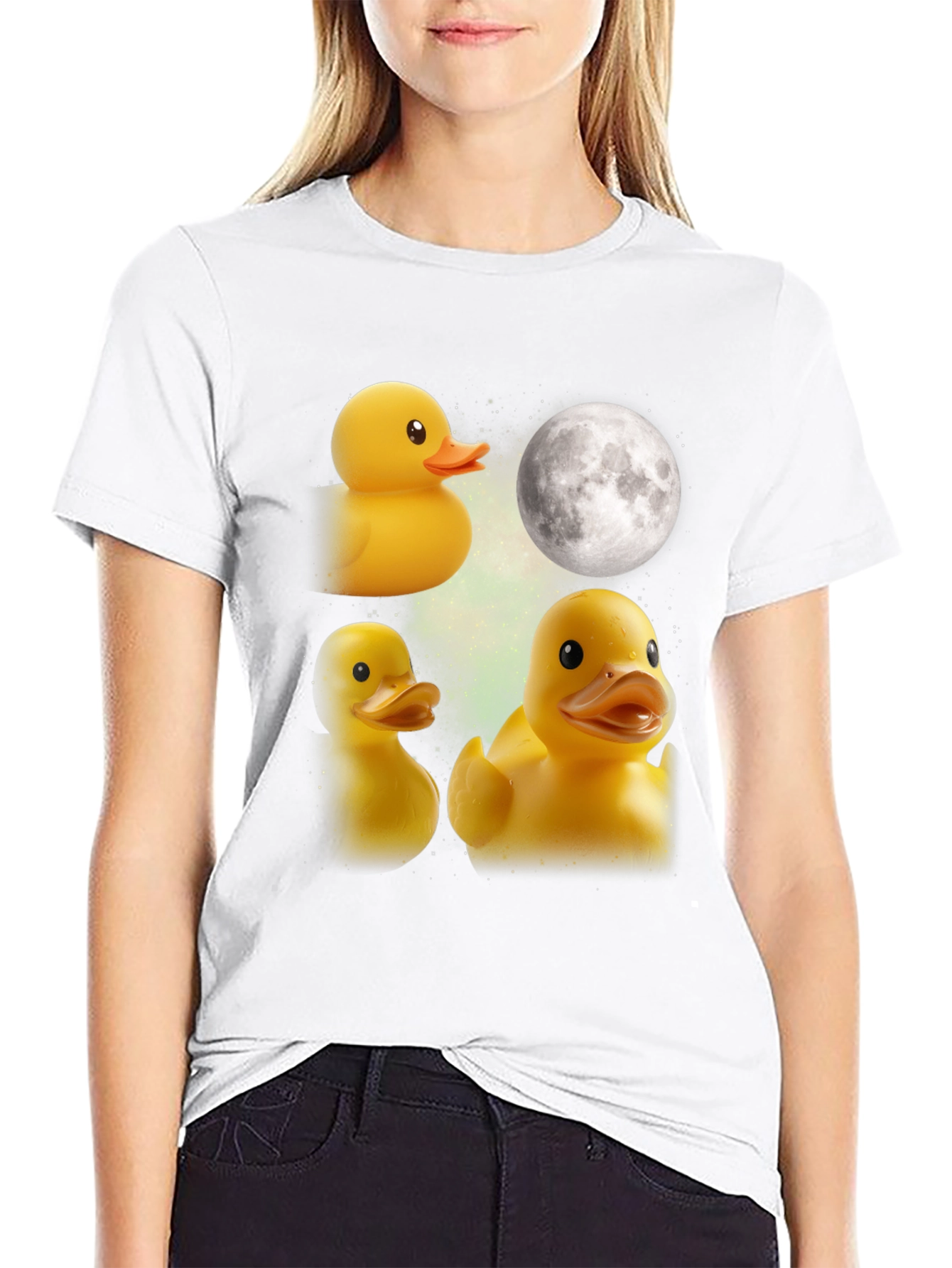 Rubber Duck Moon T-Shirt