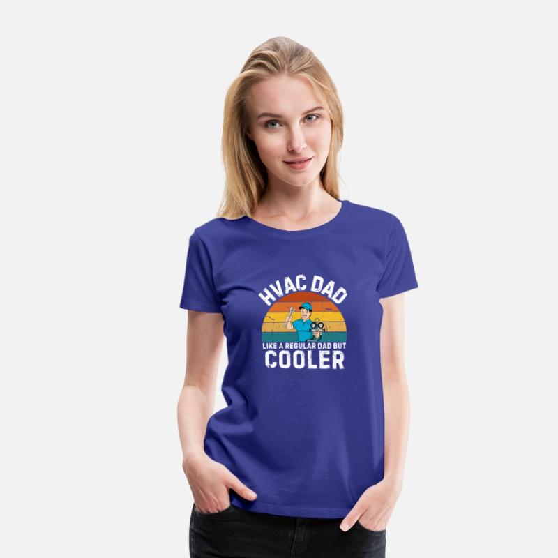HVAC Dad Like A Regular Dad Funny HVAC Fathers Day