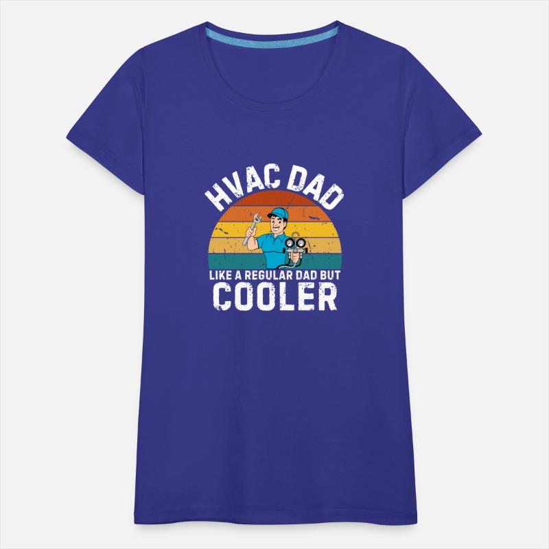 HVAC Dad Like A Regular Dad Funny HVAC Fathers Day