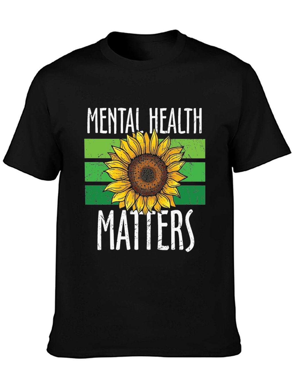 Mental Health Matters Sunflower T-Shirt
