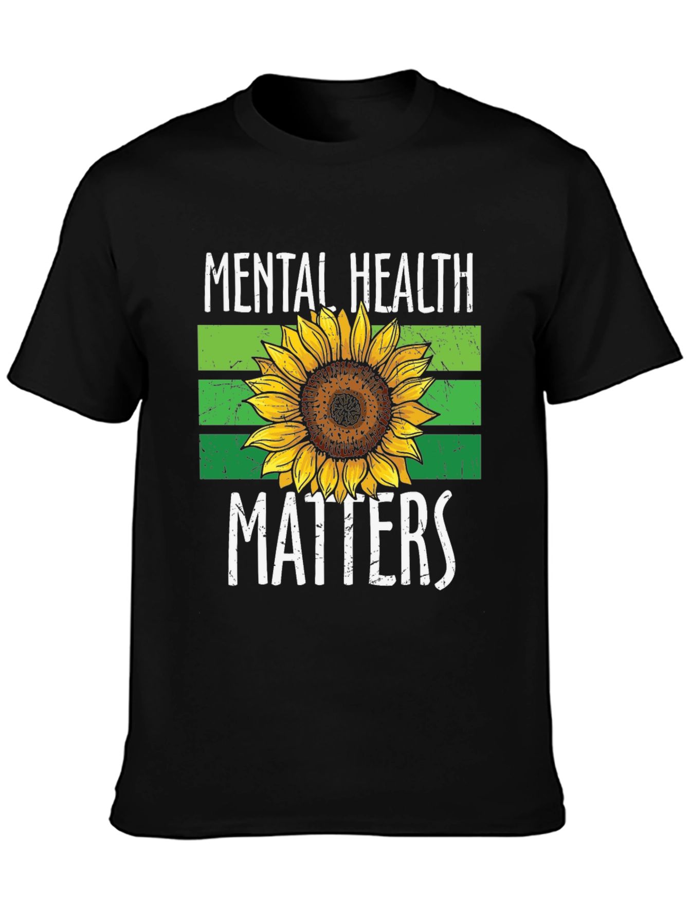 Mental Health Matters Sunflower T-Shirt