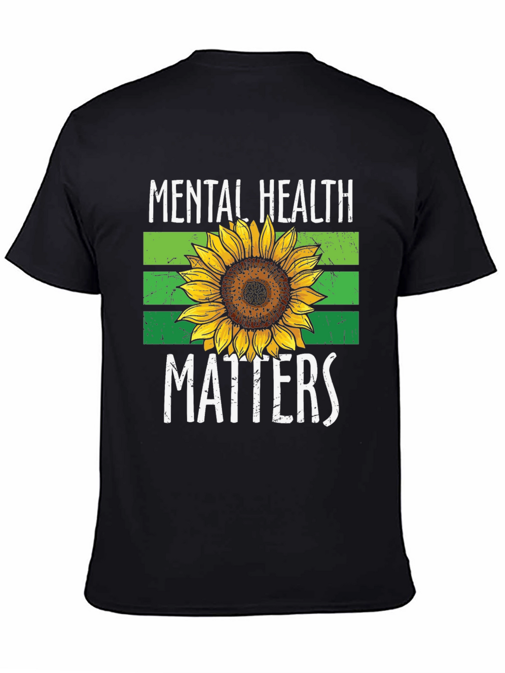 Mental Health Matters Sunflower T-Shirt