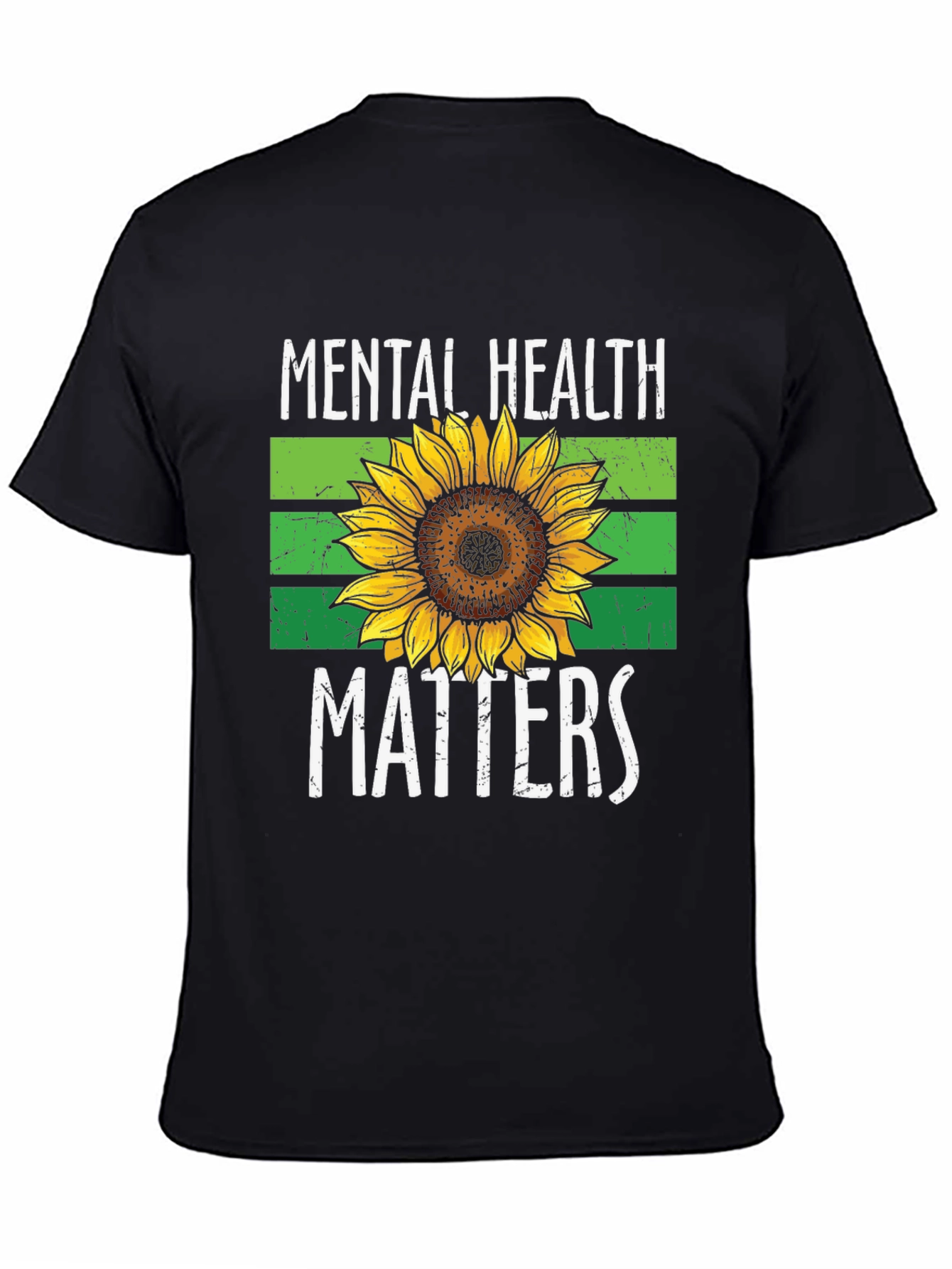 Mental Health Matters Sunflower T-Shirt