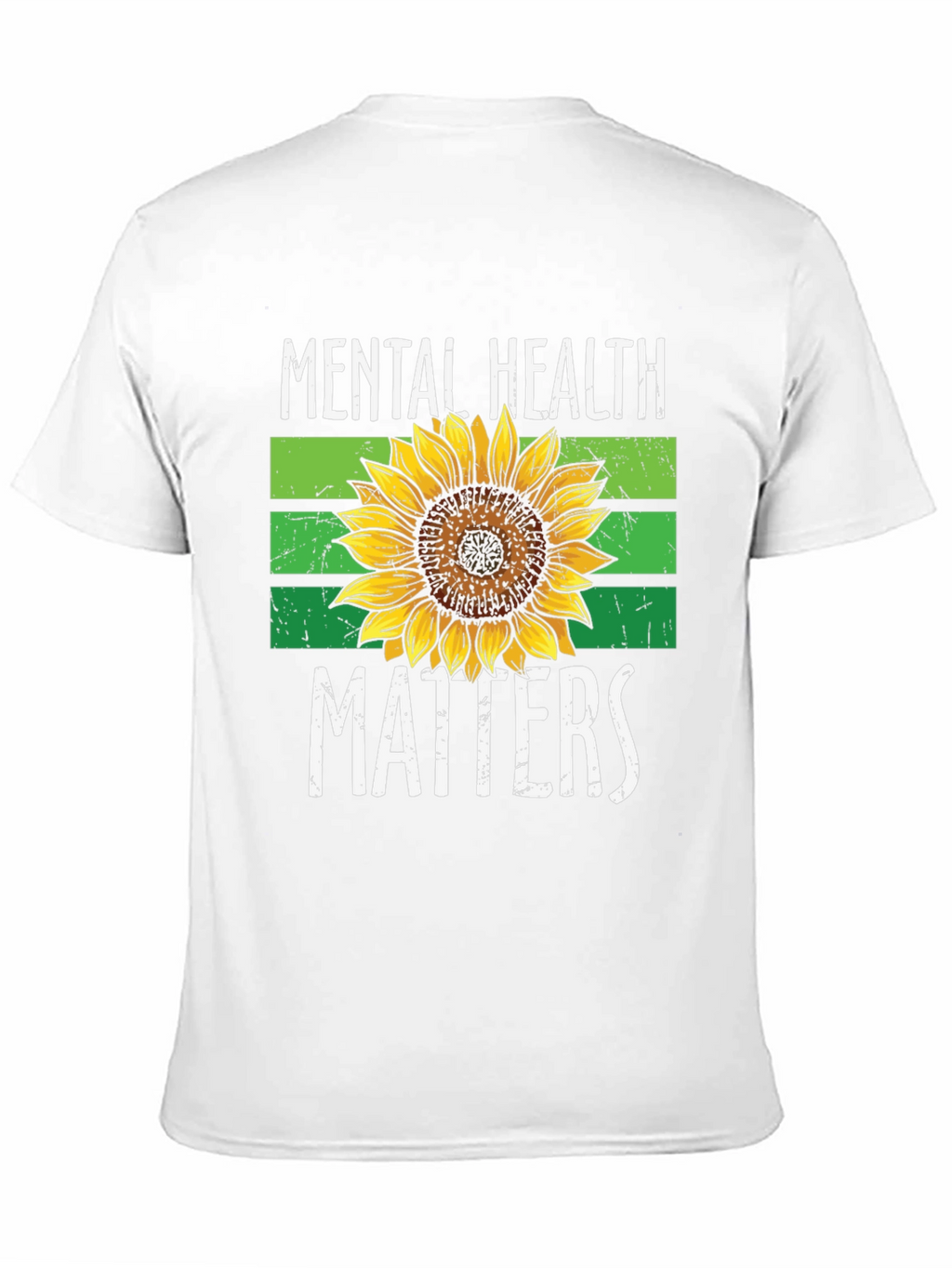Mental Health Matters Sunflower T-Shirt