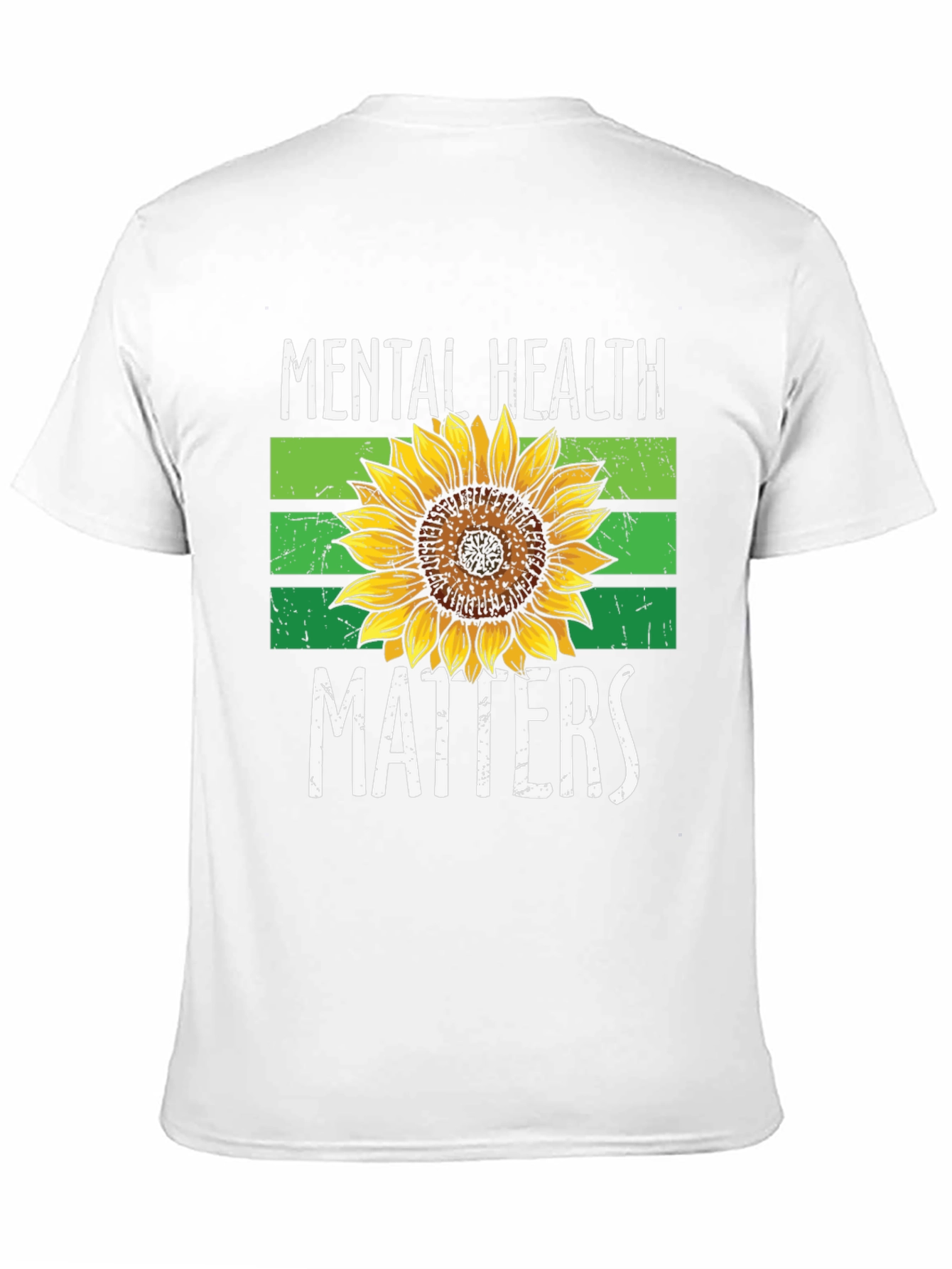 Mental Health Matters Sunflower T-Shirt