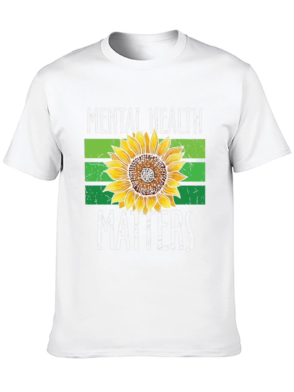 Mental Health Matters Sunflower T-Shirt
