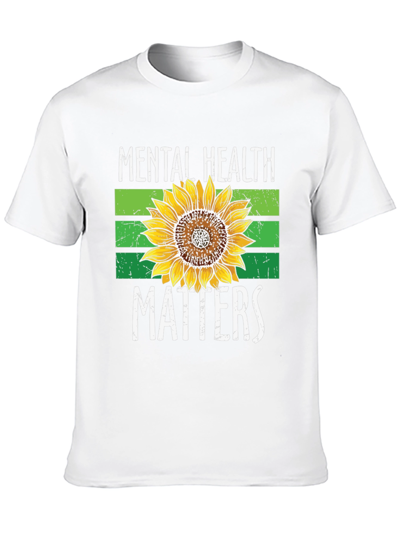 Mental Health Matters Sunflower T-Shirt