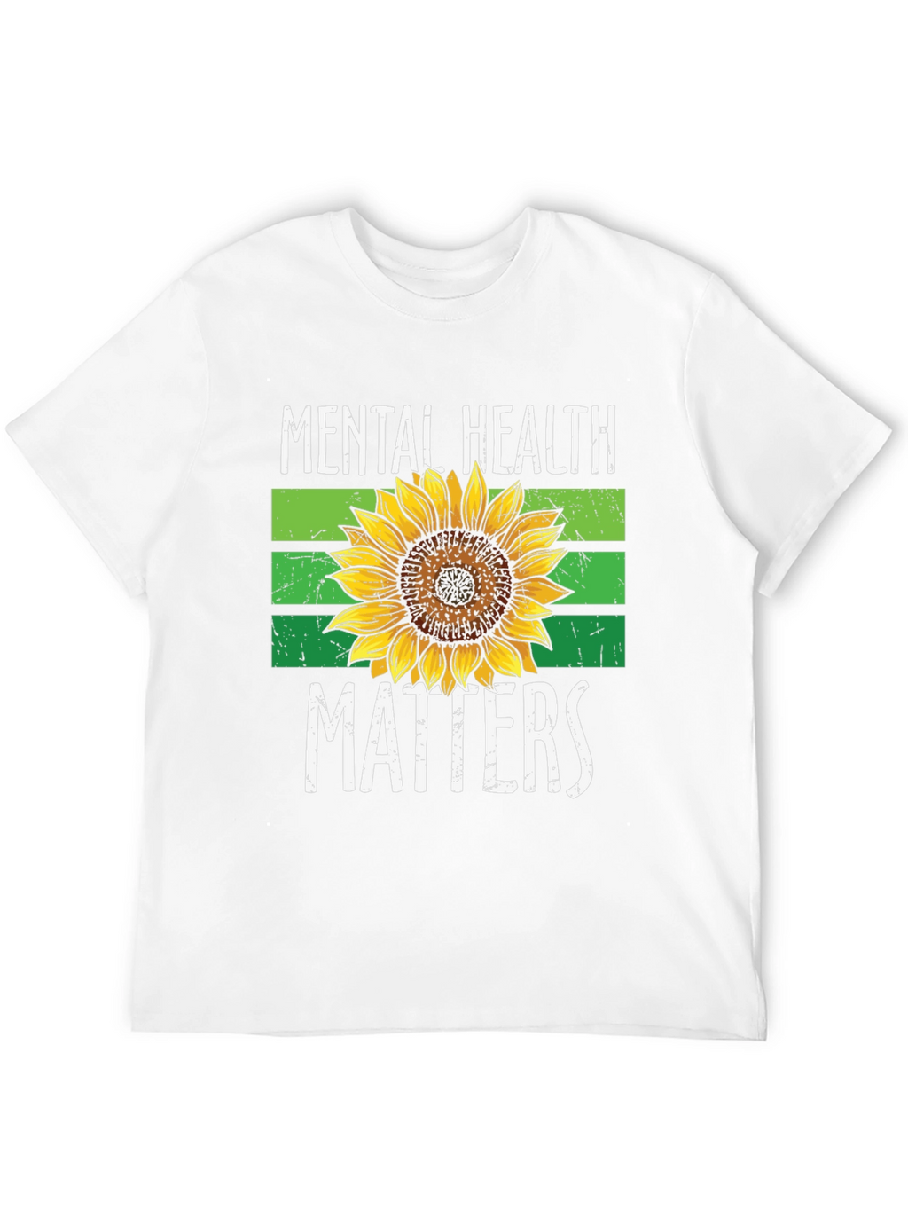 Mental Health Matters Sunflower T-Shirt