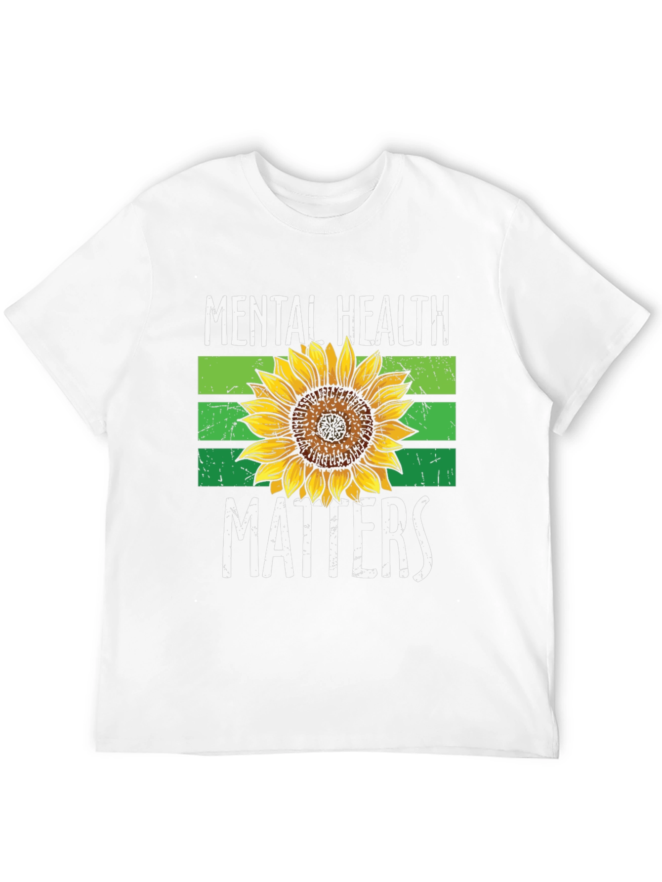 Mental Health Matters Sunflower T-Shirt
