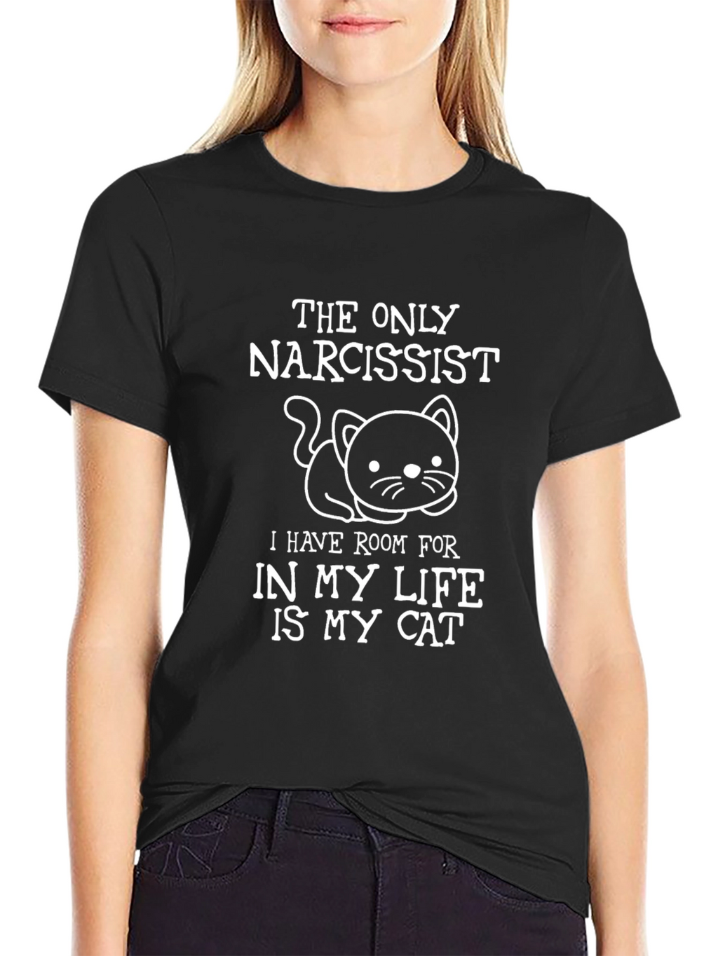 The Only Narcissist Cat T-Shirt
