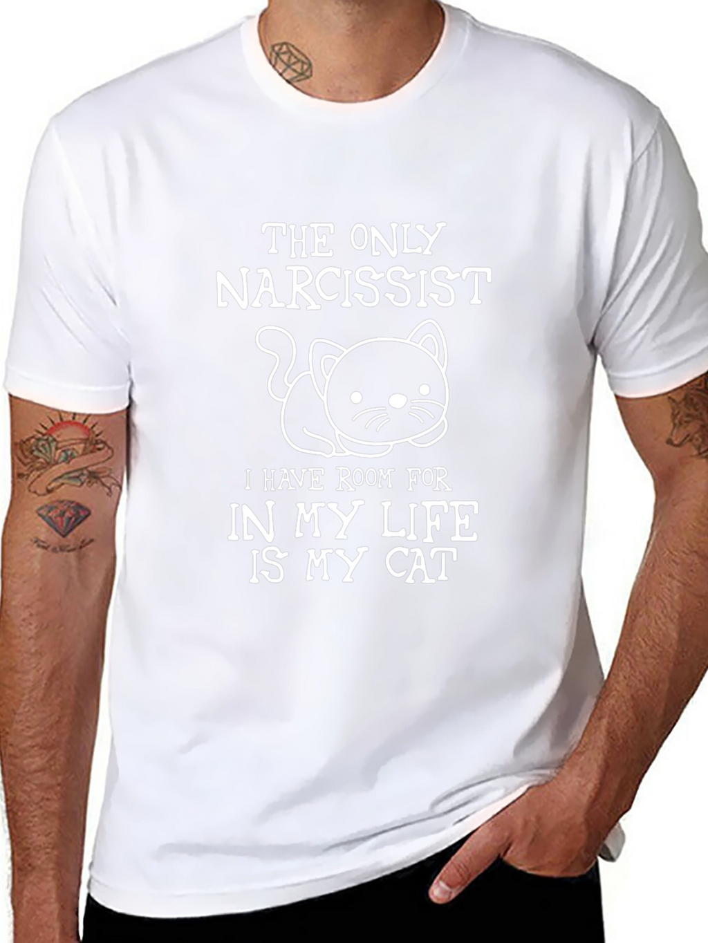 The Only Narcissist Cat T-Shirt