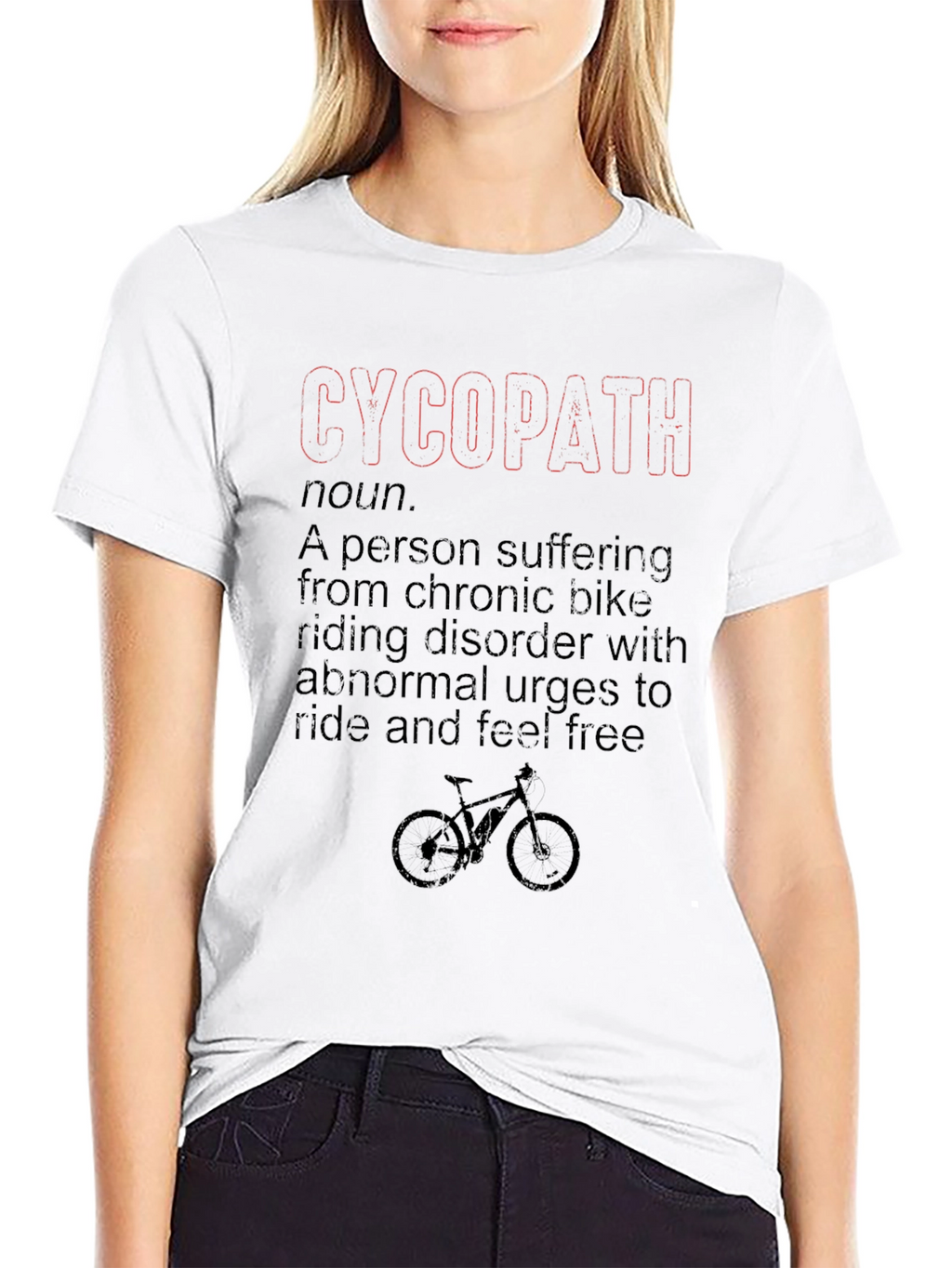 Funny Cycopath Bike Lover T-Shirt