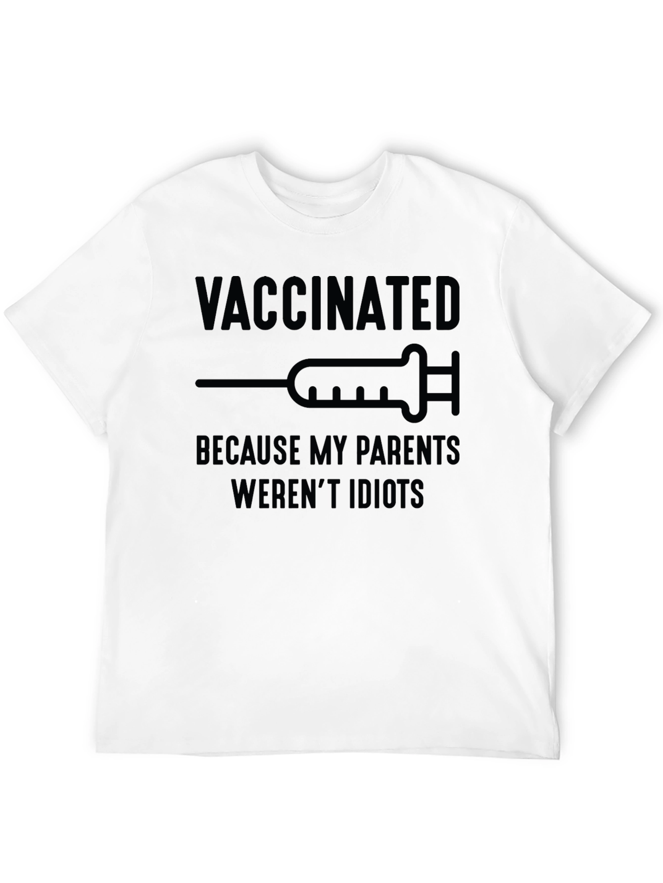 Vaccinated Sarcastic Graphic Tee