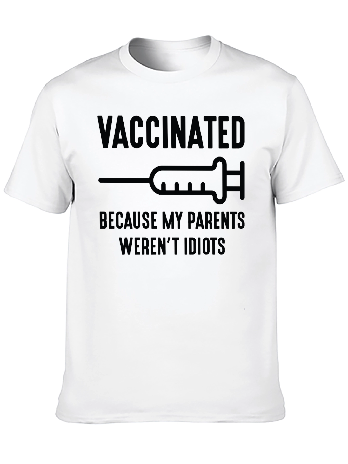Vaccinated Sarcastic Graphic Tee