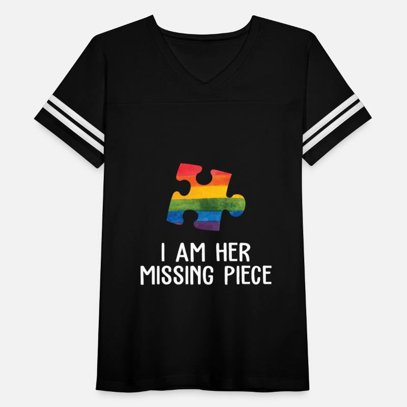 I Am Her Missing Piece LGBT Matching Couple