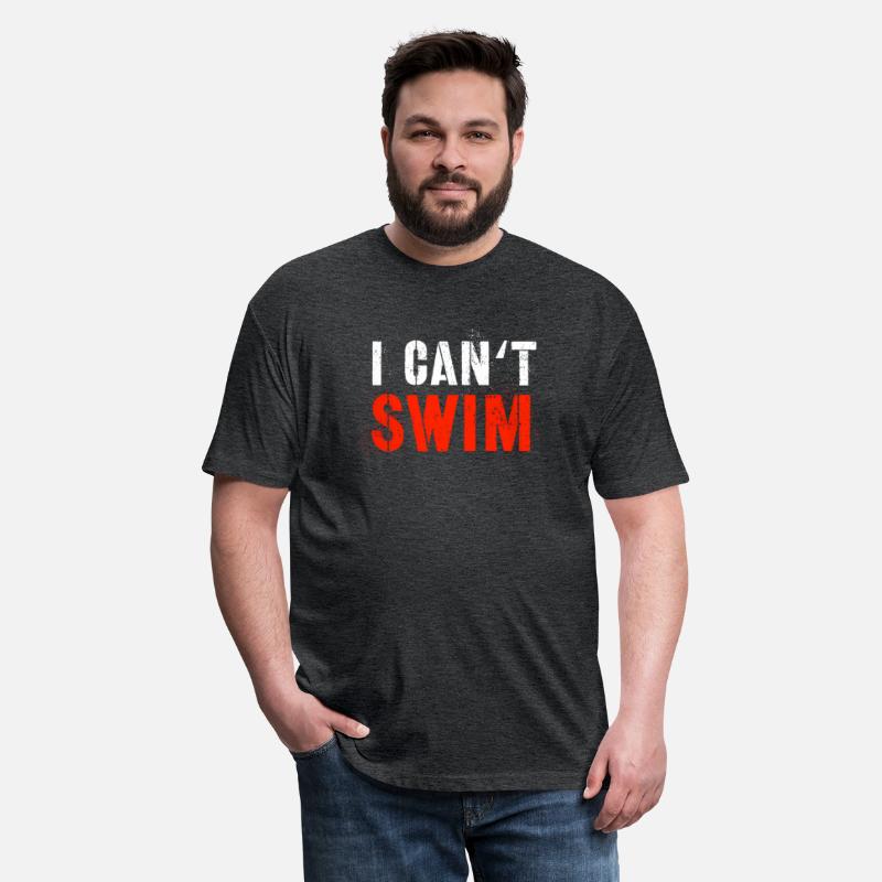 I Can't Swim - Humorous Swimmer Body Workout Exerc