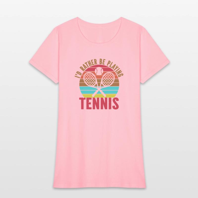 i d rather be playing tennis