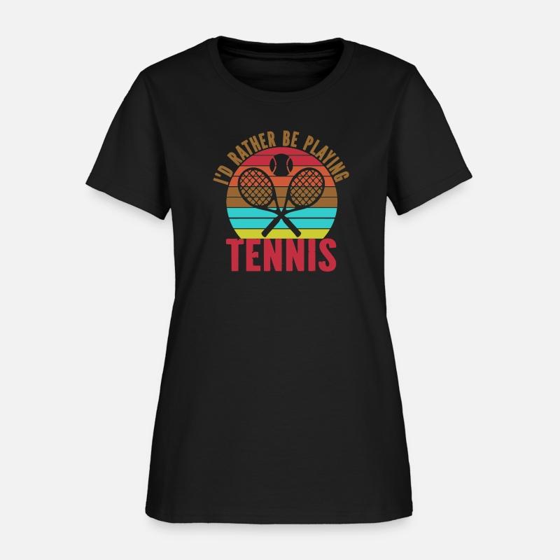 i d rather be playing tennis