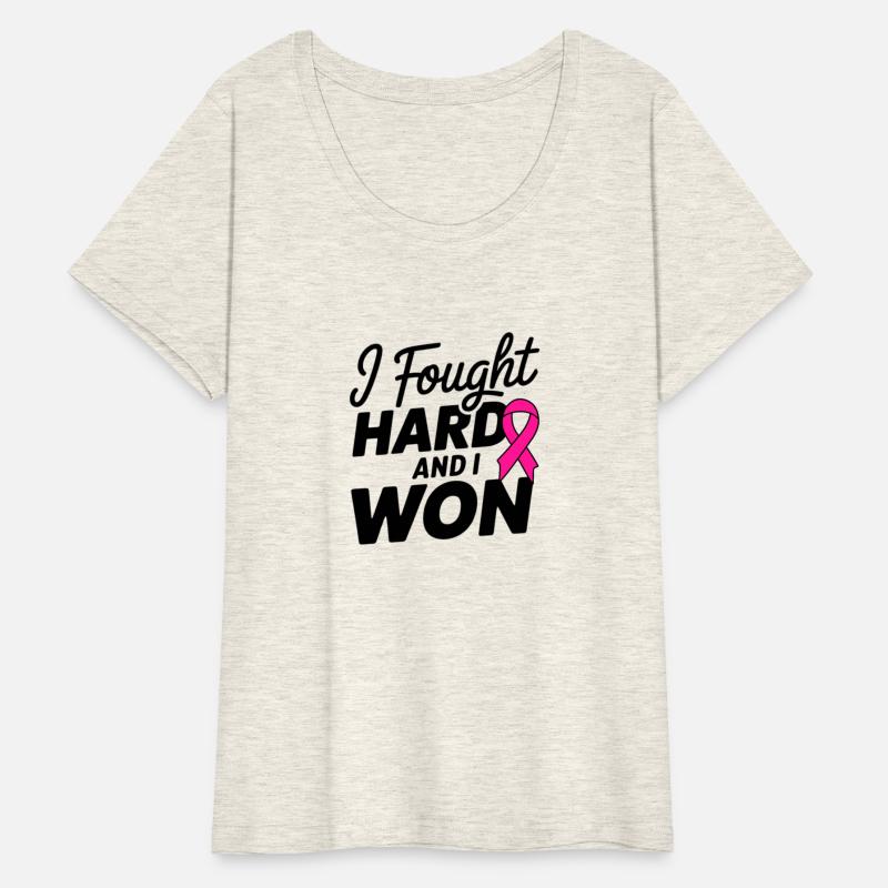 I Fought Hard and I Won Ribbon