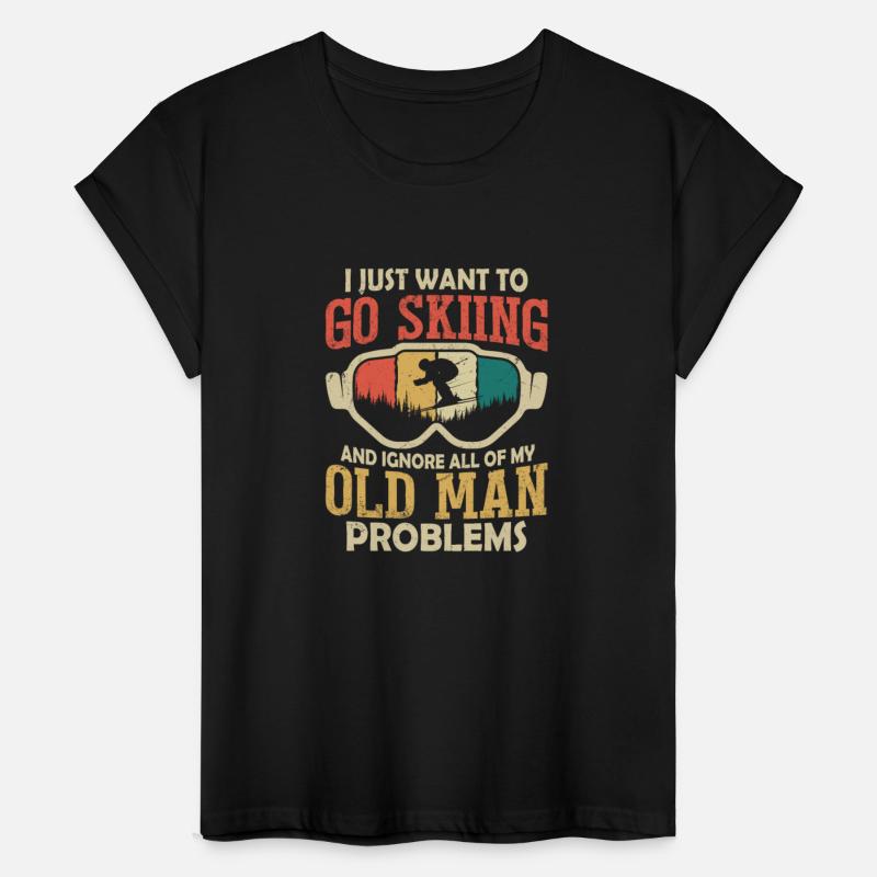 I Just Want To Go Skiing Wintersport Ski