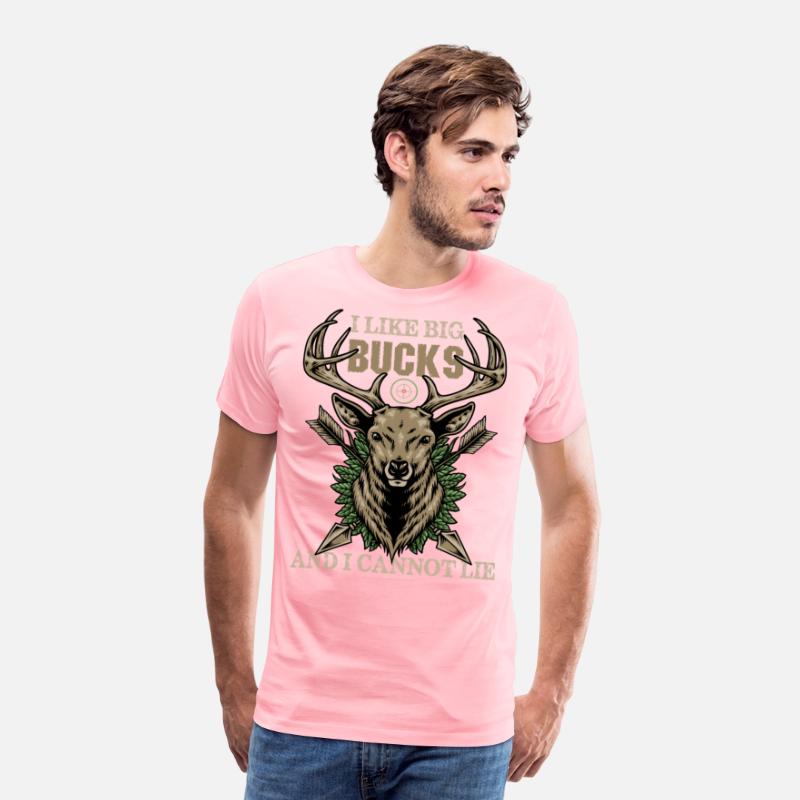 I Like Big Bucks and I Cannot Lie T-shirt Deer Hun